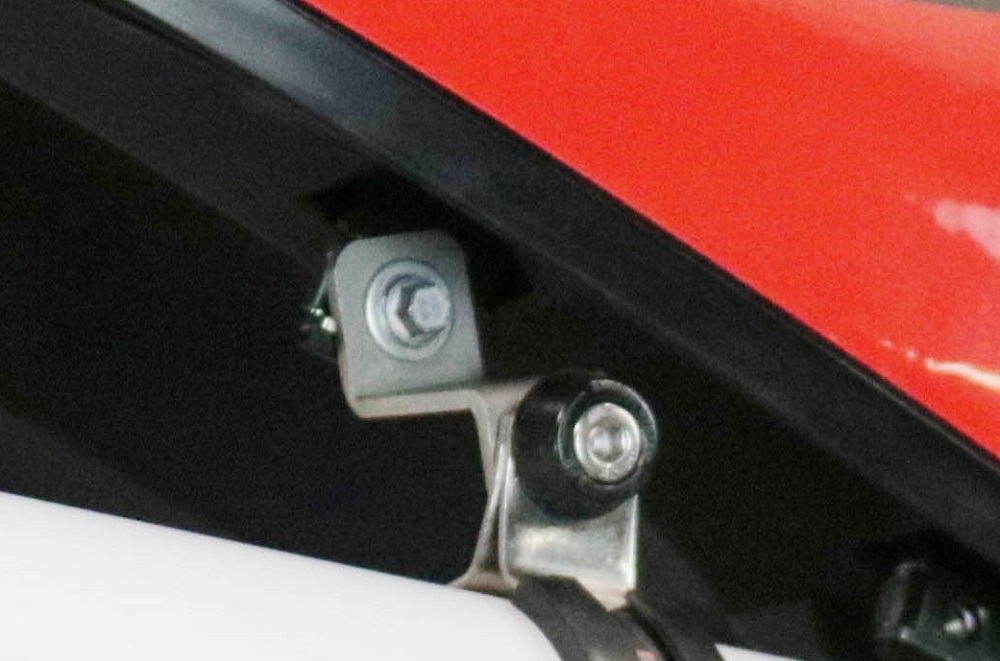 Exhaust compatible with Beta RR 125 4T Enduro 2021-2024, Furore Evo4 Poppy, Slip-on exhaust legal for UK and non-EU markets including link pipe and removable db killer 