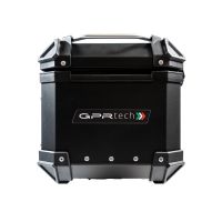 GPR TECH TOP CASE ALPI-TECH 26 LT. BLACK Top case in aluminum, black color with universal plate included Capacity 26 LT.