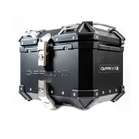 GPR TECH TOP CASE ALPI-TECH 26 LT. BLACK Top case in aluminum, black color with universal plate included Capacity 26 LT.
