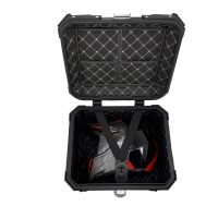 GPR TECH TOP CASE ALPI-TECH 35 LT. BLACK Top case in aluminum, black color with universal plate included Capacity 35 LT.