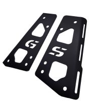 GPR TECH compatible with  Bmw F 850 Gs 2021/2023 e5 GPR TECH SPECIFIC TITANIUM PLATE TOP CASE-ALPITECH 35/55 LT compatible with original luggage rack,titanium made with 4 anchor points