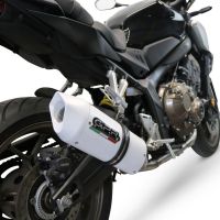Exhaust compatible with Honda Cbr 650 F 2017-2018, Albus Evo4, full system exhaust legal for UK and non-EU countries including removable db killer 