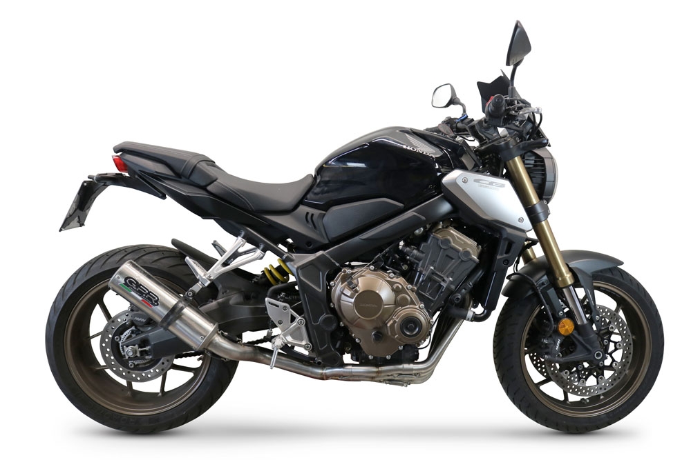 Exhaust compatible with Honda Cbr 650 R 2019-2020, M3 Inox , full system exhaust legal for UK and non-EU countries including removable db killer 
