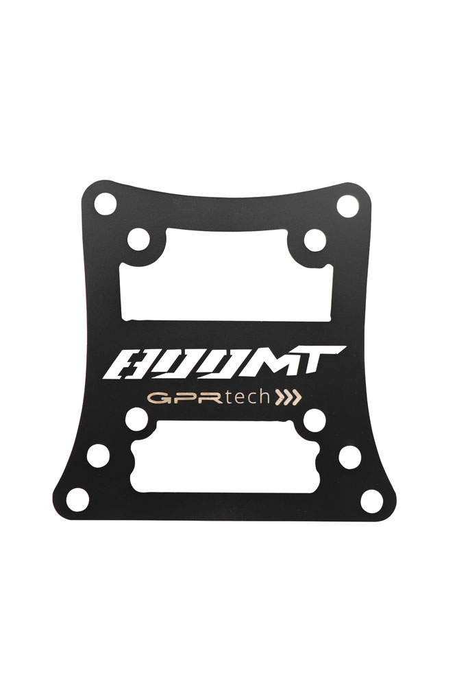 GPR TECH compatible with  Cf Moto 800 Mt Touring 2025/2026 e5 plus GPR TECH SPECIFIC TITANIUM PLATE TOP CASE-ALPITECH 35 LT / 45 LT compatible with original luggage rack,titanium made with 4 anchor points