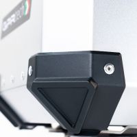 GPR TECH TOP CASE ALPI-TECH 55 LT SILVER Top case in aluminum,including soft backrest, silver color with universal plate  Capacity 55 LT.