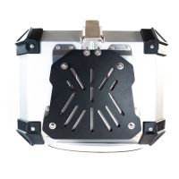 GPR TECH TOP CASE ALPI-TECH 55 LT SILVER Top case in aluminum,including soft backrest, silver color with universal plate  Capacity 55 LT.