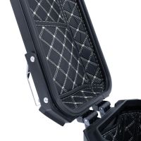 GPR TECH Pair of side cases aluminum made ,no rack included, silver color  Capacity 38 LT. + 38 LT.