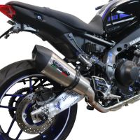 Exhaust compatible with Yamaha Mt-09 2021-2023, Gpe Ann. titanium, full system exhaust legal for UK and non-EU countries including removable db killer 