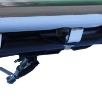 Exhaust compatible with Harley Davidson Sportster 1200 2010-2018, Slash Inox, Dual Homologated legal slip-on exhaust including removable db killers and link pipes 