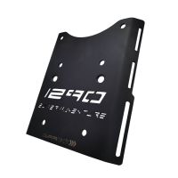 GPR TECH compatible with  Ktm Lc 8 1290 Super Adventure R/S 2021/2024 e5 GPR TECH SPECIFIC TITANIUM PLATE TOP CASE-ALPITECH 35/55 LT compatible with original luggage rack,titanium made with 4 anchor points