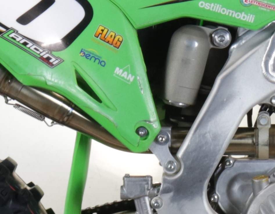 Exhaust compatible with Gas Gas EW 500 F 2024-2025, Pentacross FULL Titanium, Racing full system exhaust, including removable db killer/spark arrestor 