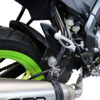 Exhaust compatible with Keeway Rkf 125 2018-2020, Deeptone Inox, full system exhaust legal for UK and non-EU countries including removable db killer 