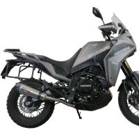 Exhaust compatible with Moto Morini X-CAPE 650 2021-2024, GP Evo4 Titanium, Homologated legal Mid-full system exhaust, including removable db killer and catalyst 