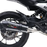 Exhaust compatible with Moto Morini Seiemmezzo Str 2022-2024, GP Evo4 Poppy, Homologated legal Mid-full system exhaust, including removable db killer and catalyst 