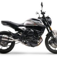 Exhaust compatible with Moto Morini Seiemmezzo Scr 2022-2024, GP Evo4 Titanium, Homologated legal Mid-full system exhaust, including removable db killer and catalyst 