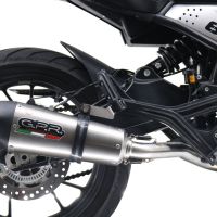 Exhaust compatible with Moto Morini Seiemmezzo Scr 2022-2024, GP Evo4 Titanium, Homologated legal Mid-full system exhaust, including removable db killer and catalyst 