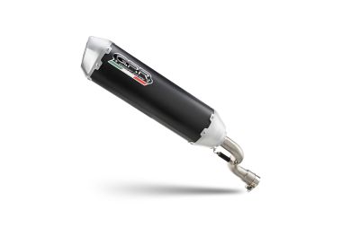GPR exhaust compatible with  Zontes E 350 2023-2024, Pentascooter, full system exhaust legal for UK and non-EU countries including removable db killer 