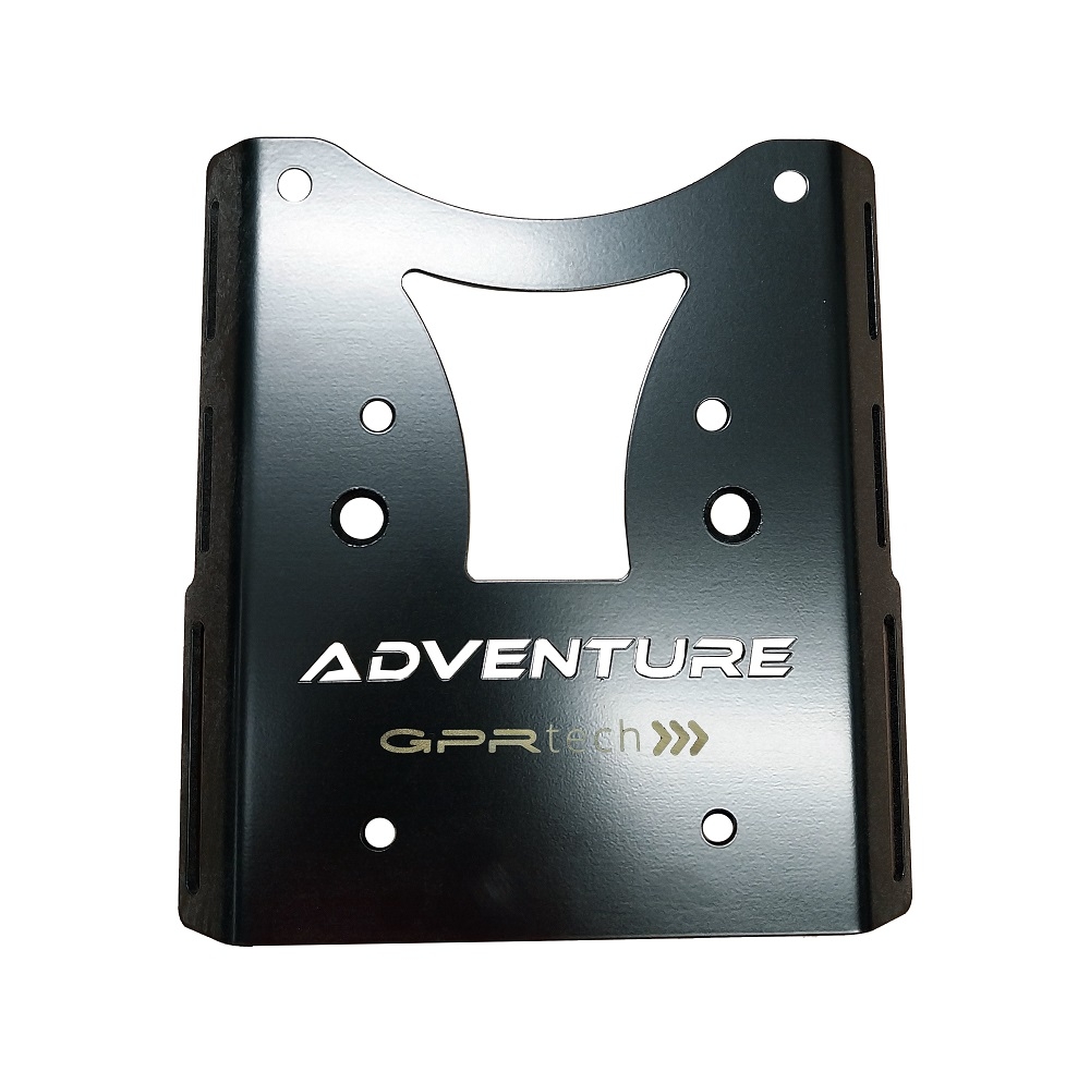 Top case GPR TECH compatible with  Ktm Lc 8 Adventure 1190 2013/2016 e3 GPR TECH Top case in aluminum, silver color with specific plate included Capacity 45 LT.