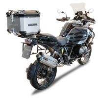Top case GPR TECH compatible with  Bmw F 900 Gs Adventure 2024/2025 e5 GPR TECH Top case in aluminum, silver color with specific plate included Capacity 35 LT.