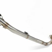 Exhaust compatible with Kawasaki KLX 110 / 110 L 2003-2025, Deeptone Inox, Racing full system exhaust, including removable db killer/spark arrestor 