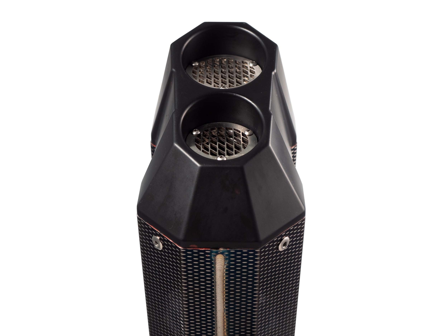 Exhaust compatible with Ktm LC 8 Super Adventure 1290 R 2021-2024, Sonic Poppy, full system exhaust legal for UK and non-EU countries including removable db killer 