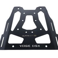 GPR TECH compatible with  Voge 525DSX 2023/2025 e5 GPR TECH Specific fitting plate Top Case ALPITECH 55 LT compatible with original luggage rack,stainless steel made with 4 anchor points