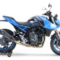 Exhaust compatible with Suzuki Gsx-8S 2022-2024, Gpe Ann. Poppy, full system exhaust legal for UK and non-EU countries including removable db killer 