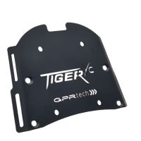 Top case GPR TECH compatible with  Triumph Tiger 800 2011/2016 e3 GPR TECH Top case in aluminum, black color with specific plate included Capacity 45 LT.