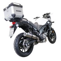 Top case GPR TECH compatible with  Suzuki V-Strom Dl 650 2012/2016 e3 GPR TECH Top case in aluminum, black color with specific plate included Capacity 35 LT.