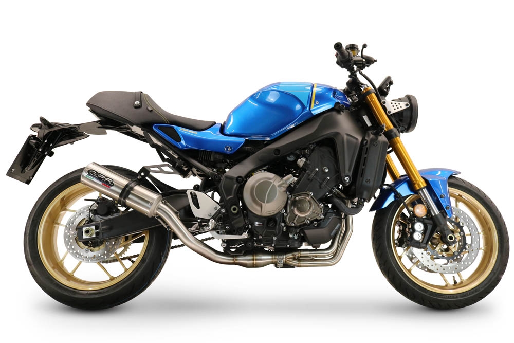 GPR exhaust compatible with  Yamaha XSR900 2022-2024, M3 Inox , full system exhaust legal for UK and non-EU countries including removable db killer 