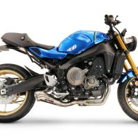Exhaust compatible with Yamaha XSR900 2022-2024, Powercone Evo, full system exhaust legal for UK and non-EU countries including removable db killer 