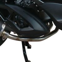 Exhaust compatible with Zontes M 310 2021-2024, Evo4 Road Inox, full system exhaust legal for UK and non-EU countries including removable db killer 