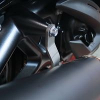 Exhaust compatible with Zontes M 310 2021-2024, Evo4 Road Inox, full system exhaust legal for UK and non-EU countries including removable db killer 