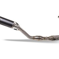 Exhaust compatible with Yamaha Tracer 9 2021-2024, M3 Poppy , Homologated legal full system exhaust, including removable db killer and catalyst 