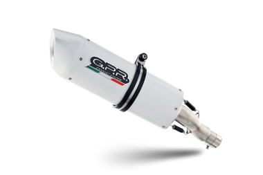 GPR exhaust compatible with  Bmw R 1200 R 2015 Lc 2017-2019, Albus Evo4, Homologated legal slip-on exhaust including removable db killer and link pipe 