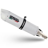 Exhaust compatible with Yamaha Yzf 1000 R1 1998-2001, Albus Ceramic, Homologated legal slip-on exhaust including removable db killer and link pipe 