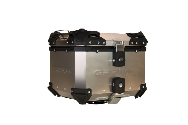  Bmw R 1250 Gs 2019/2020 e4 GPR TECH Top case in Titanium , Titanium Natural color with specific plate included Capacity 35 LT.