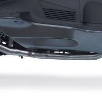 GPR exhaust compatible with  Suzuki Burgman An 650 2002-2012, Satinox, Homologated legal full system exhaust, including removable db killer 