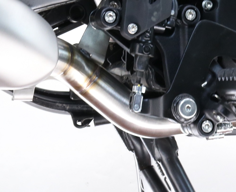Exhaust compatible with Royal Enfield Himalayan 450 2024-2025, Cut-Box Racing, ORIGINAL-BOX Eliminator 
