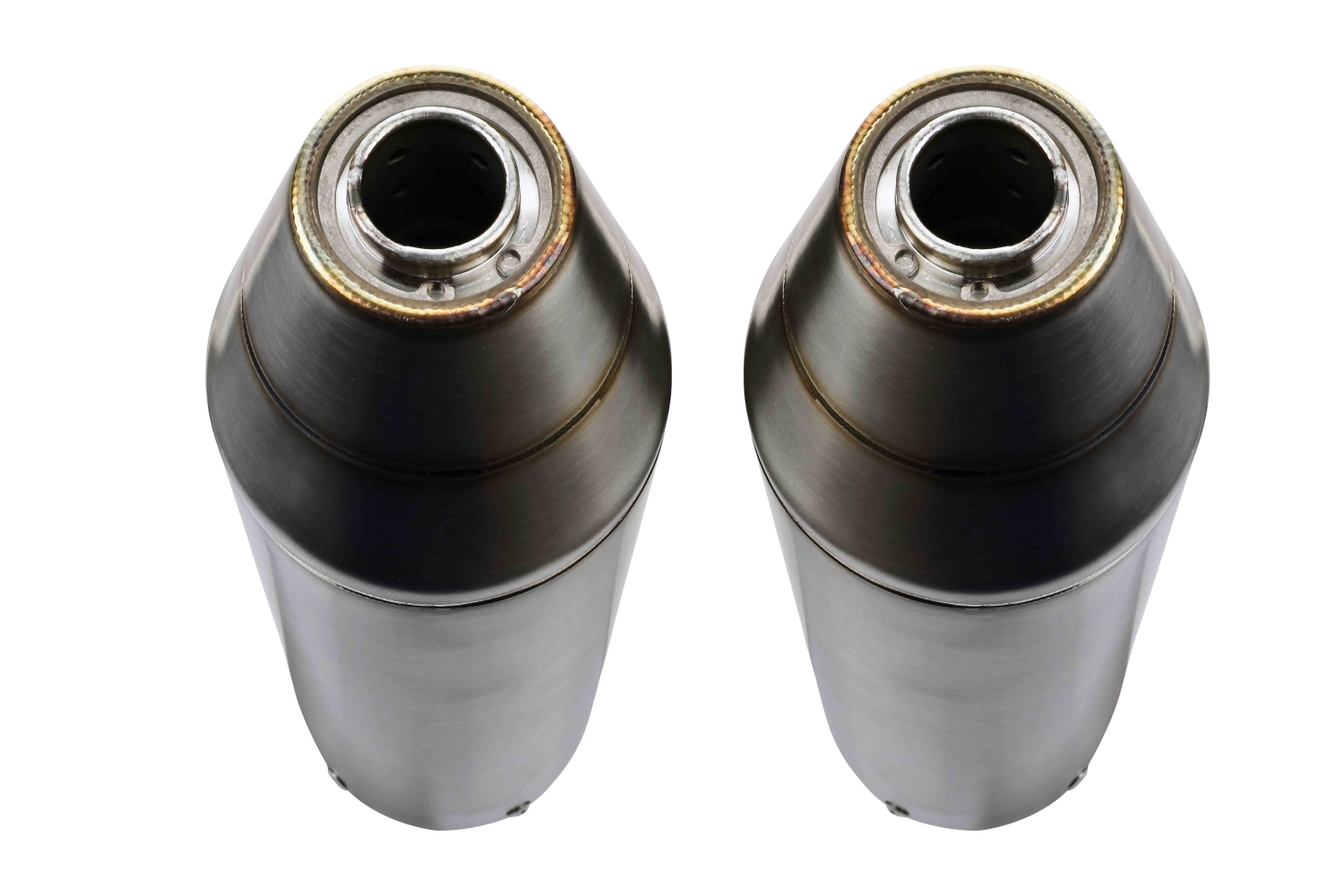 Exhaust compatible with Kawasaki Kfx 700 2004-2011, Deeptone Atv, Homologated legal full system exhaust including dual silencers and removable db killers 