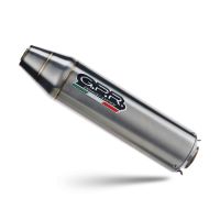 Exhaust compatible with Access Supermoto 450 2005-2021, Deeptone Atv, Homologated legal slip-on exhaust including removable db killer and link pipe 