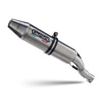 Exhaust compatible with Tgb Target 325 2008-2013, Deeptone Atv, Homologated legal full system exhaust, including removable db killer 