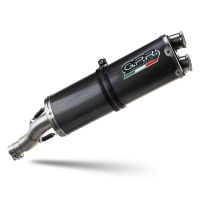 Exhaust compatible with Voge 650DSX 2021-2024, Dual Poppy, Homologated legal slip-on exhaust including removable db killer, link pipe and catalyst 