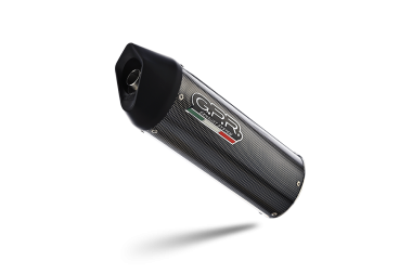 GPR exhaust compatible with  Ducati Multistrada 950 2017-2020, Furore Poppy, Mid-full system exhaust legal for UK and non-EU markets including removable db killer 
