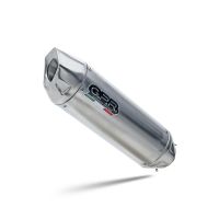 GPR exhaust compatible with  Ktm XCW 400 2012-2016, Furore-X Inox, Racing slip-on exhaust, including link pipe and removable db killer 