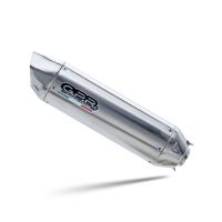 GPR exhaust compatible with  Ktm XCW 400 2012-2016, Furore-X Inox, Racing slip-on exhaust, including link pipe and removable db killer 