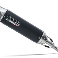 GPR exhaust compatible with  Honda Adv 350 2022-2024, Furore-X Scooter, Homologated legal slip-on exhaust system, including removable db killer and catalyst 