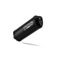 Exhaust compatible with Moto Guzzi Stelvio 1200 4V 2008-2010, Ghisa , Homologated legal slip-on exhaust including removable db killer and link pipe 