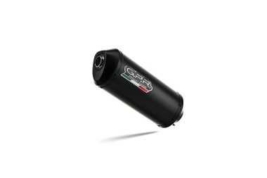 GPR exhaust compatible with  Kawasaki Ninja 250 R  2007-2016, Ghisa , Homologated legal slip-on exhaust including removable db killer and link pipe 