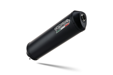 GPR exhaust compatible with  Bmw G 650 X -Country -Challenge -Moto 2006-2012, Ghisa , Homologated legal slip-on exhaust including removable db killer and link pipe 